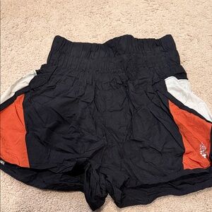FP Movement by Free People The Way Home shorts black and orange xs